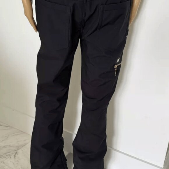 PE Nation Winter Ski Pants Black/white/orange - Picture 9 of 13